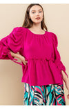 The Nadia Top ~ 3 Colors