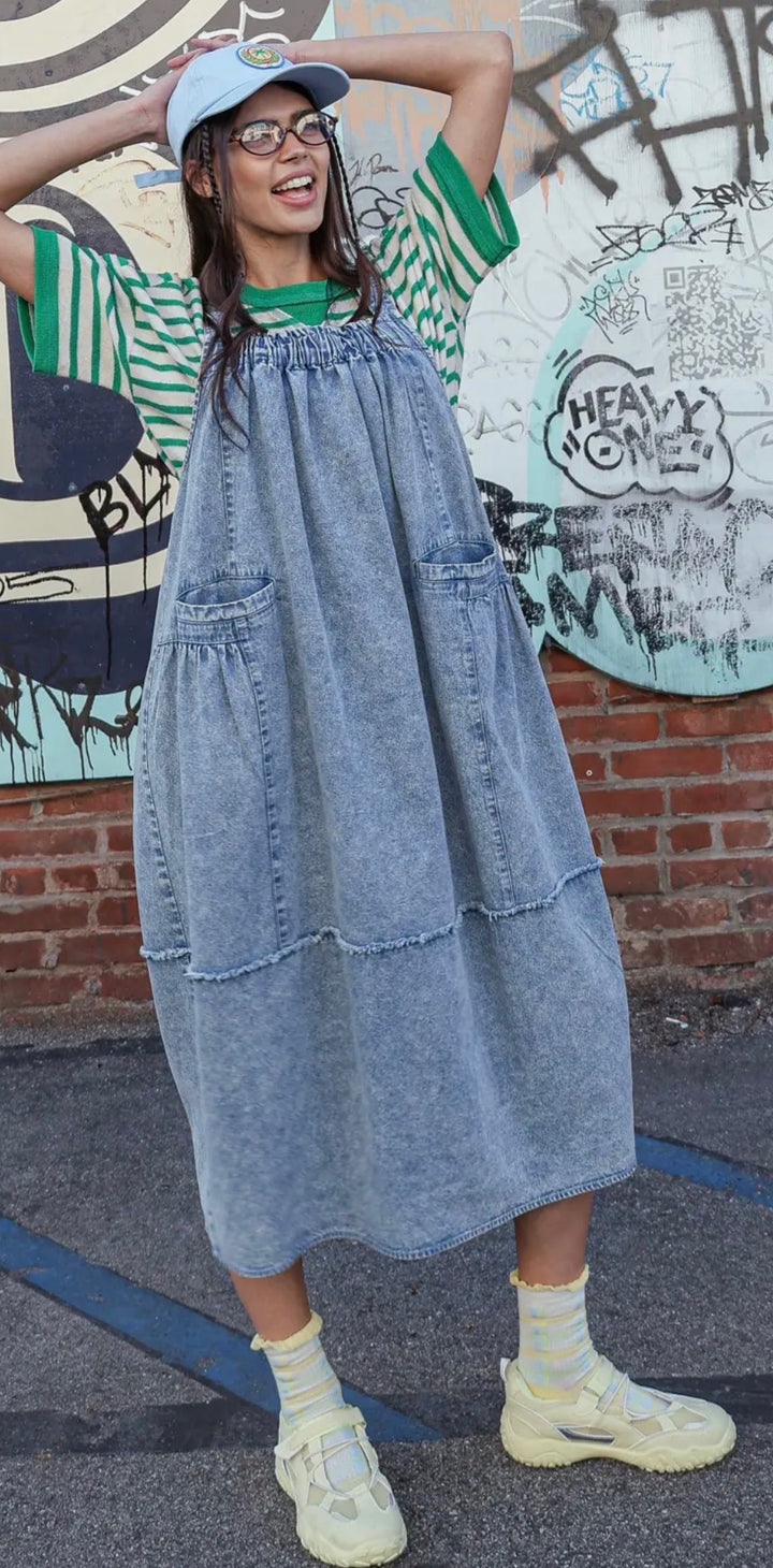Denim Dress Like An Angel Denim Dress Like An Angel