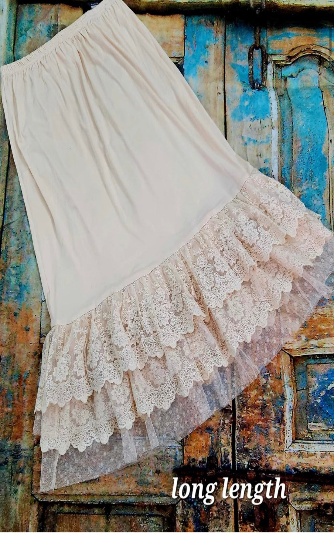 Tiered Lace Slip Extender- Tall Dress Like An Angel Tiered Lace Slip Extender- Tall Dress Like An Angel