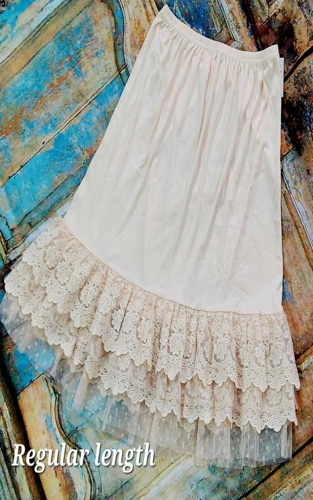 Tiered Lace Slip Extender- Regular – Dress Like An Angel
