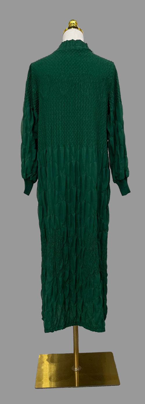 The Noelle Dress-Hunter Green