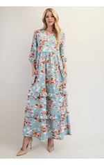 The Ada Dress- Sage Floral