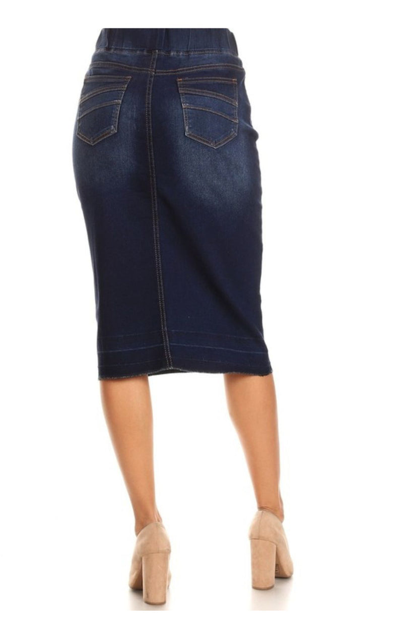 The Alex Denim Skirt