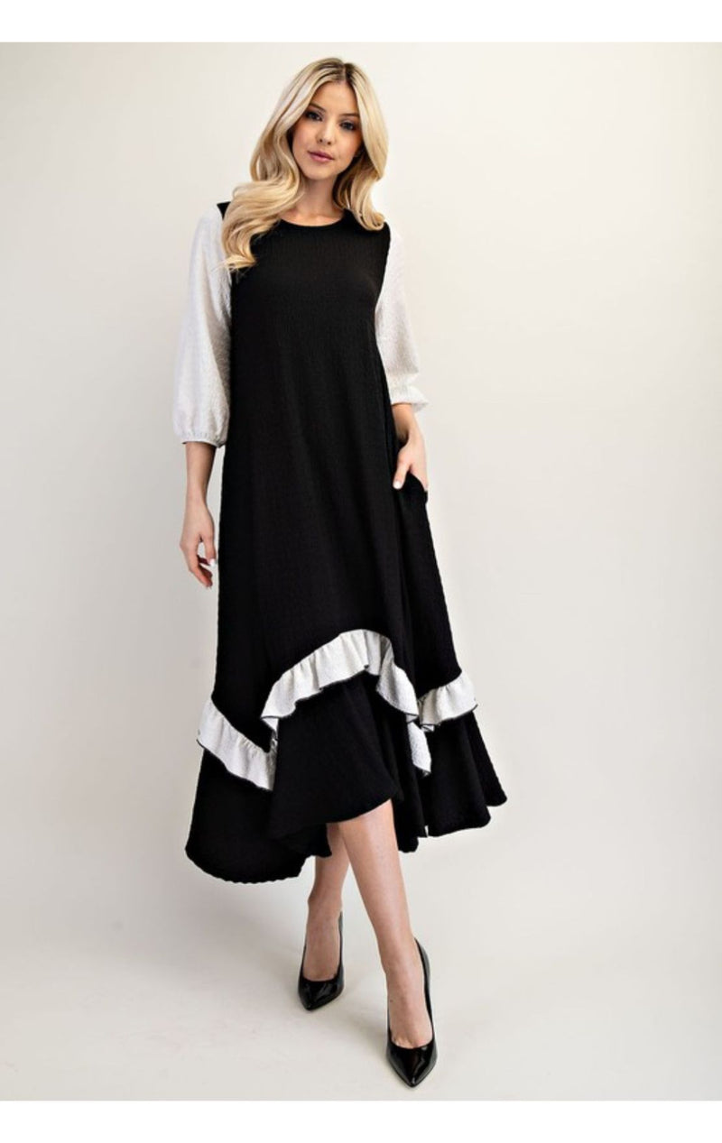The Ana Dress- Black