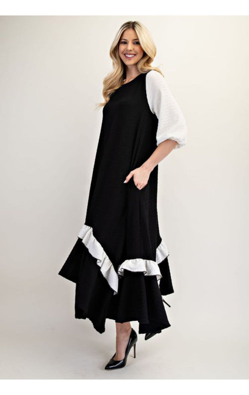 The Ana Dress- Black