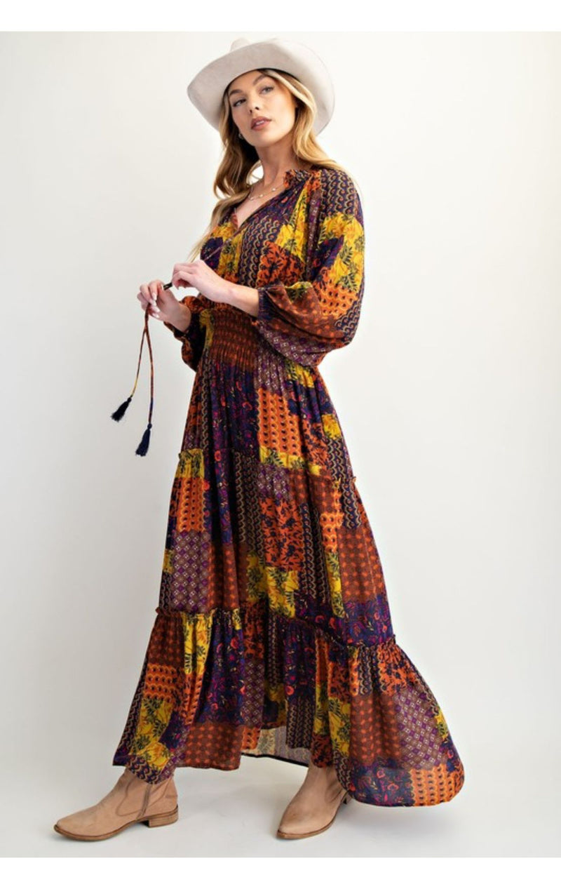 The Blakely Dress(Golden Olive)
