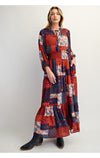 The Blakely Dress(Spicy Blueberry)