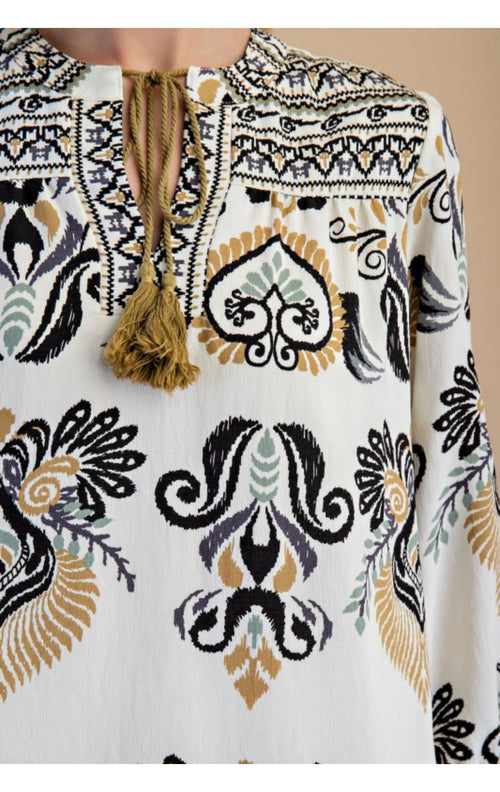The Brecken Dress(Black Mix)