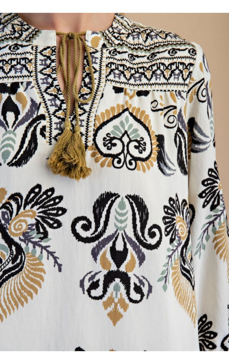 The Brecken Dress(Black Mix)