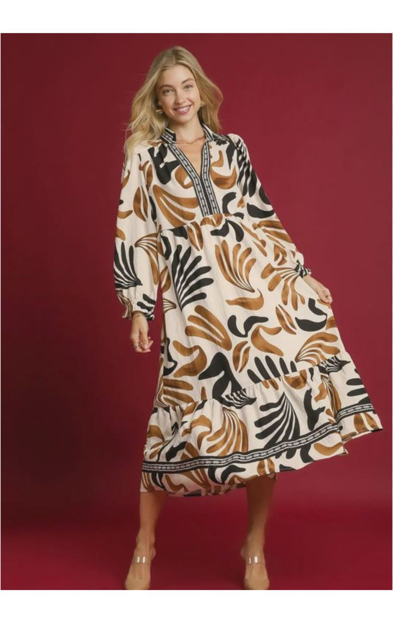 The Brooke Dress(Taupe)