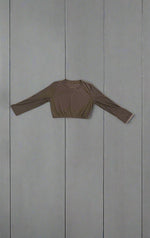 3/4 Sleeve Crop Top ~ 5 Colors