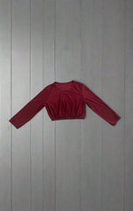 3/4 Sleeve Crop Top ~ 5 Colors