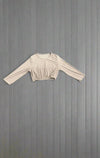 3/4 Sleeve Crop Top ~ 5 Colors