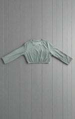 3/4 Sleeve Crop Top ~ 5 Colors