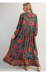 The Emery Dress(Moss)