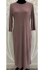 3/4" Sleeve Layering Dress