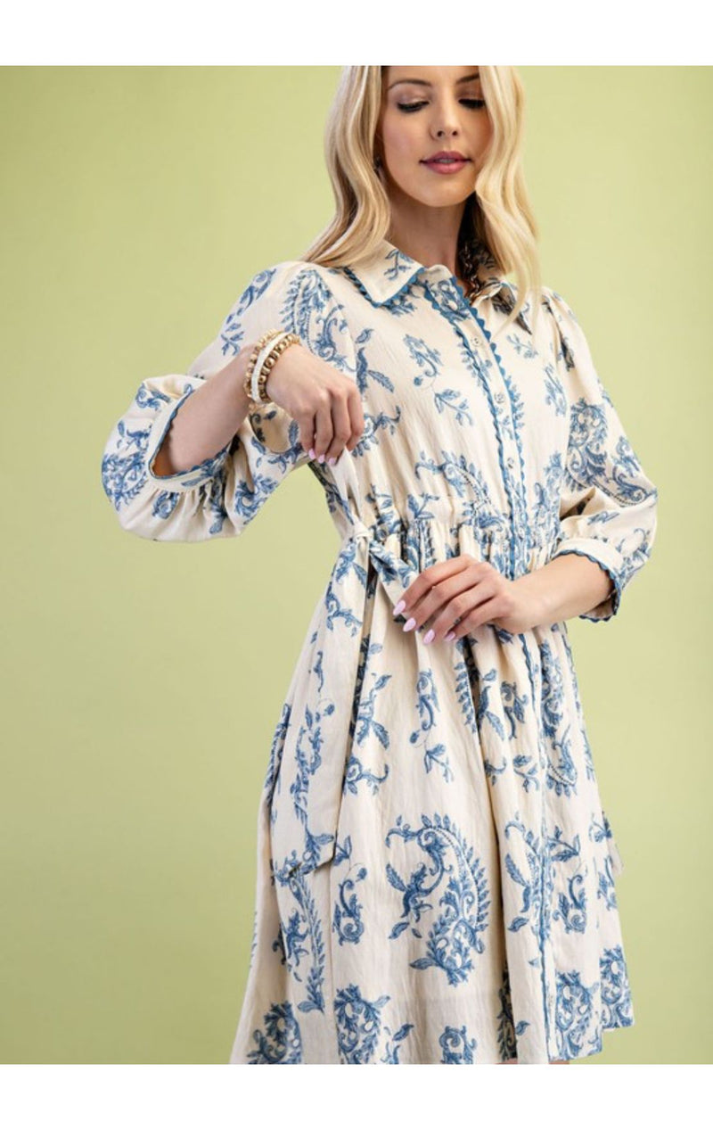 The Fynlee Dress/Top - Blue