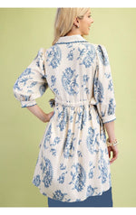 The Fynlee Dress/Top - Blue