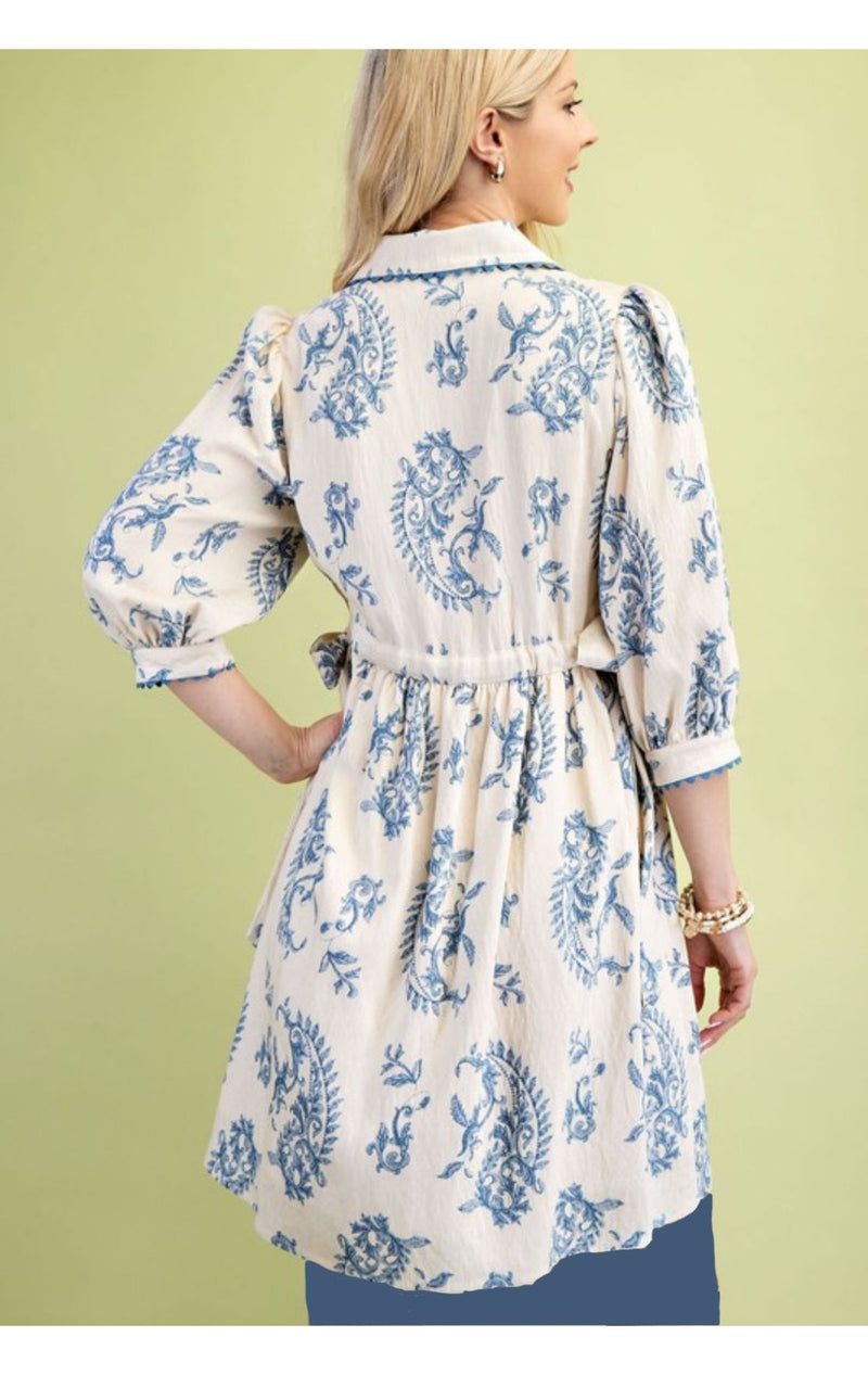 The Fynlee Dress/Top - Blue