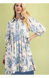 The Fynlee Dress/Top - Blue