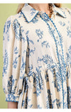 The Fynlee Dress/Top - Blue