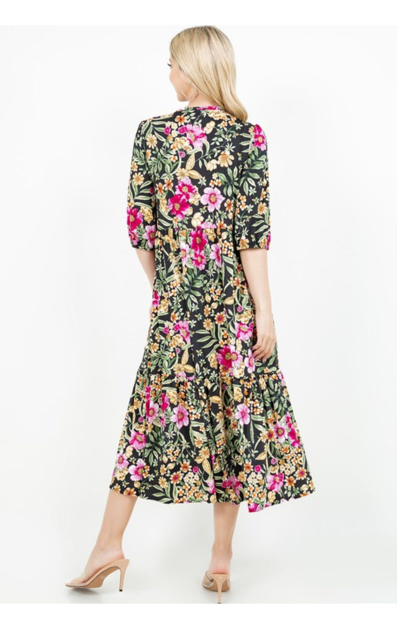 The Isla Dress- Black