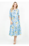 The Isla Dress- Blue