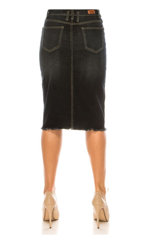 The Joanna Denim Skirt