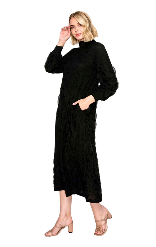 The Noelle Dress-Black