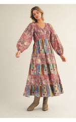 The Kami Dress(Magenta)
