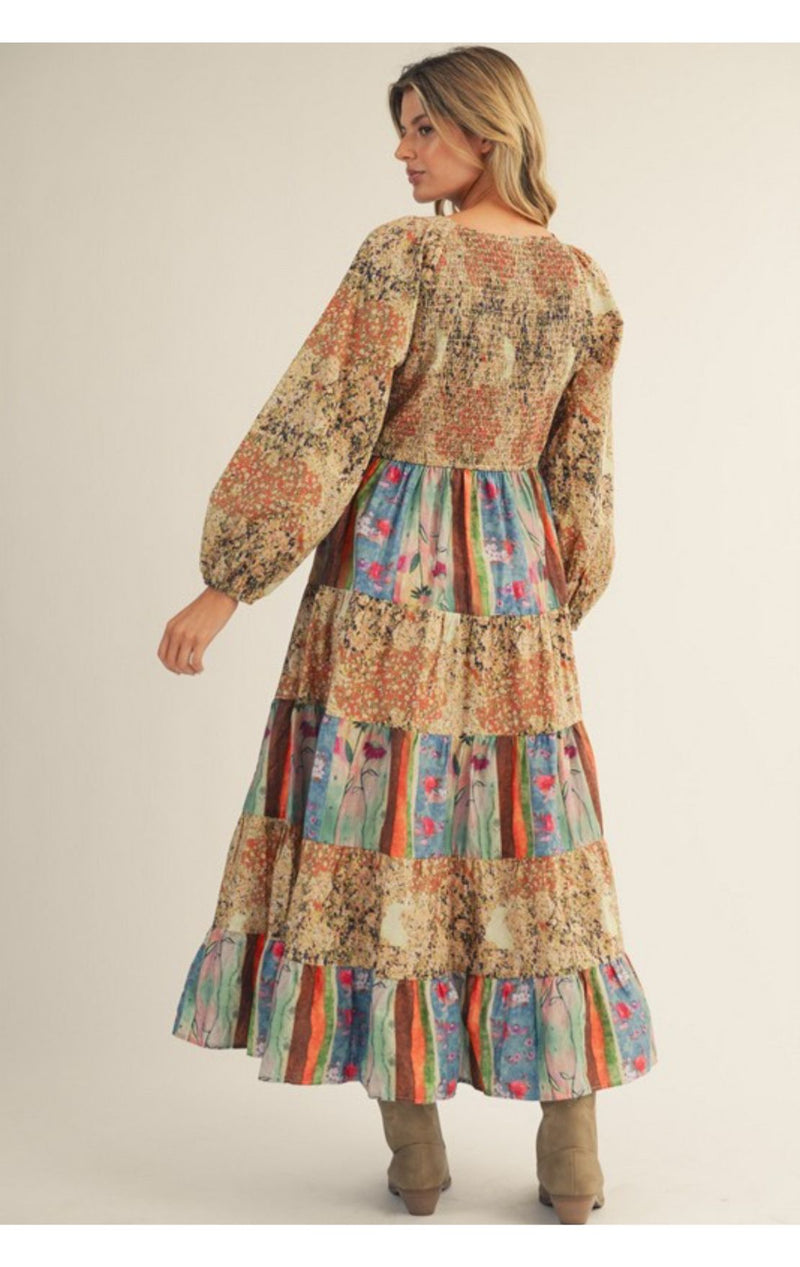 The Kami Dress(Rust)