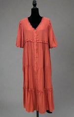 The Kenna Dress(Cinnamon