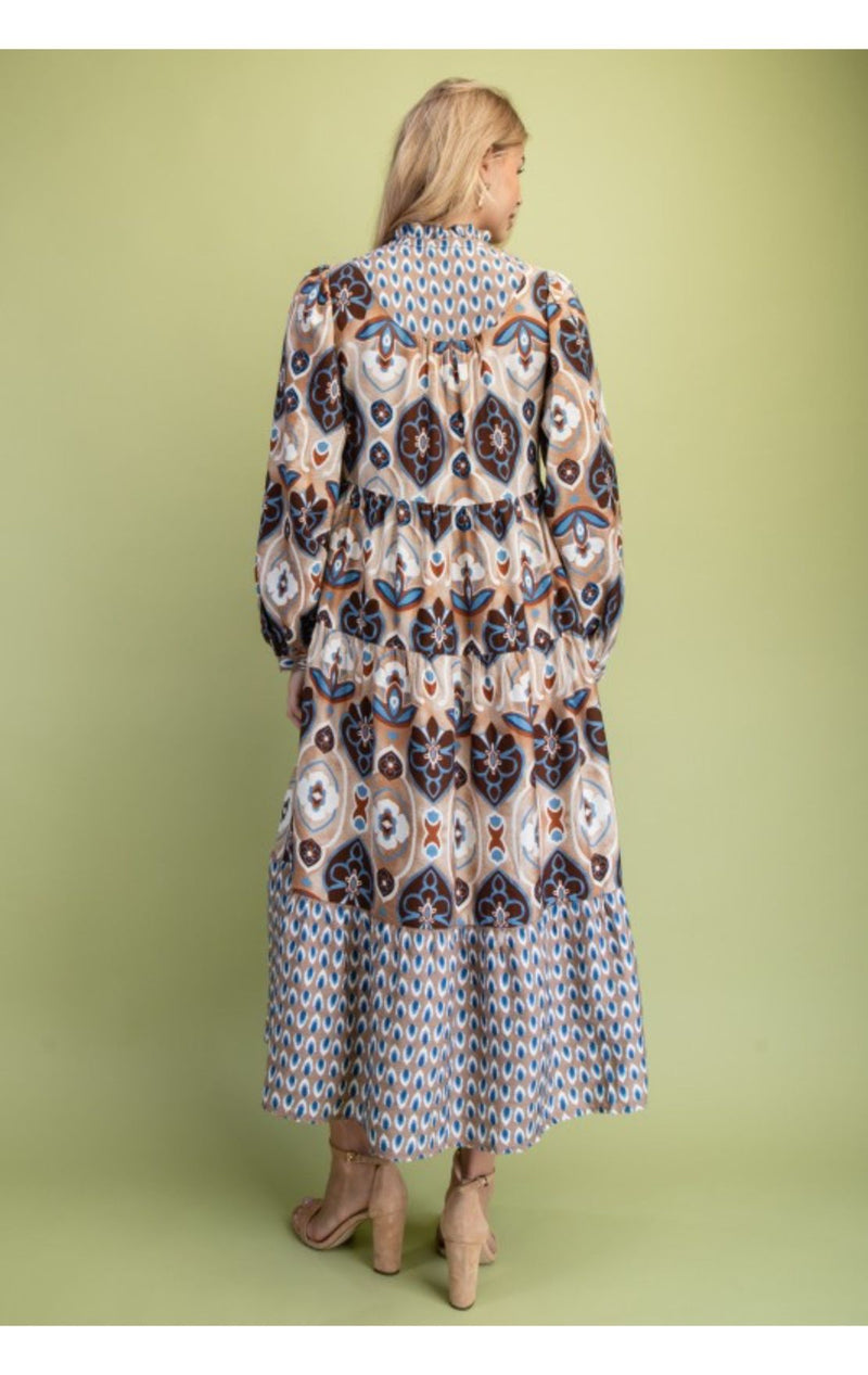 The Landri Dress(Mocha Mix)
