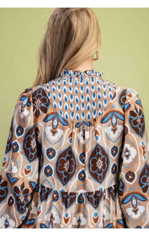 The Landri Dress(Mocha Mix)