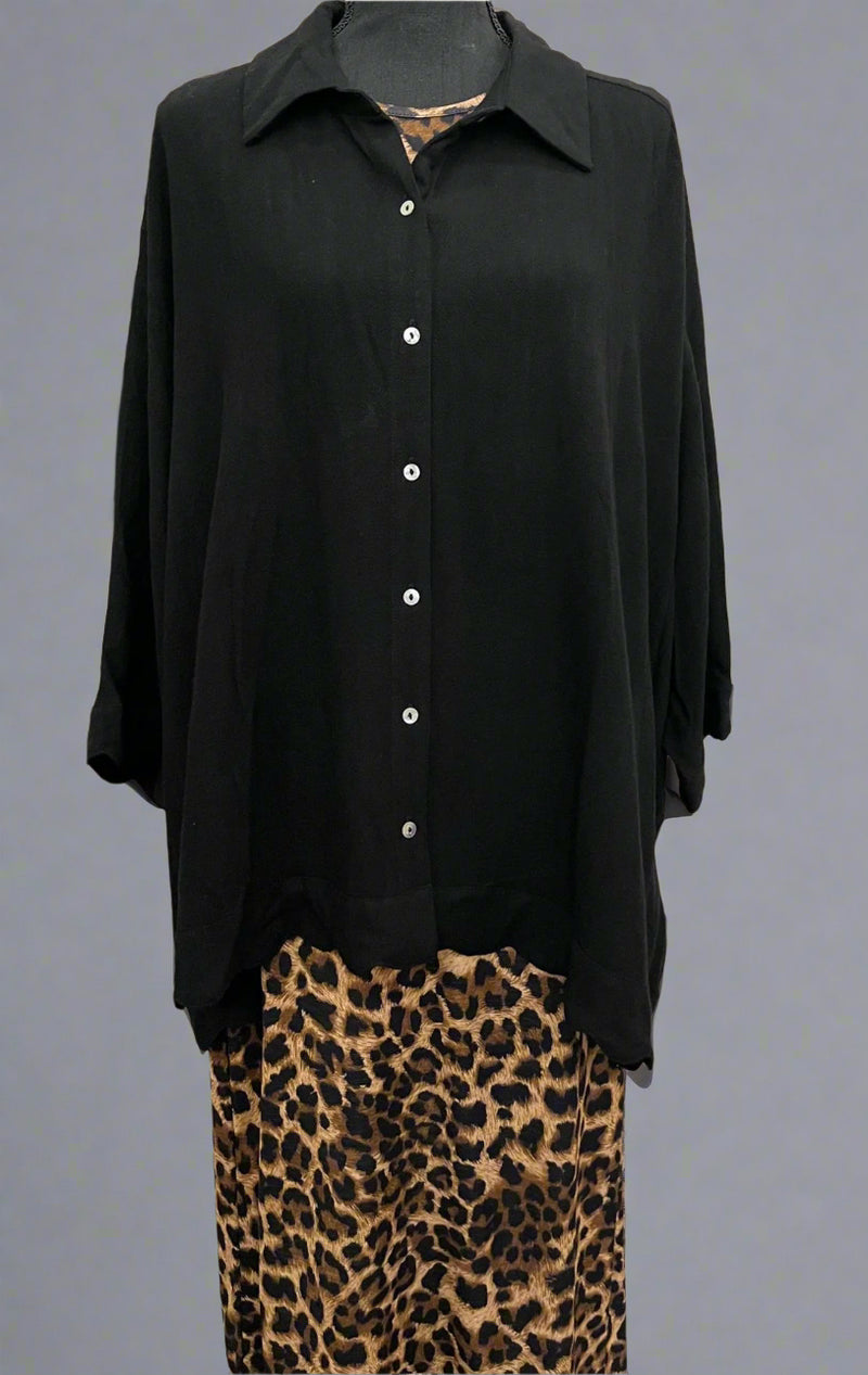 The Lily Top(Black)
