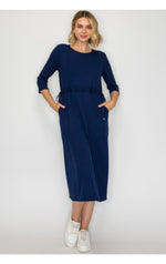 Lounge Dress- Navy