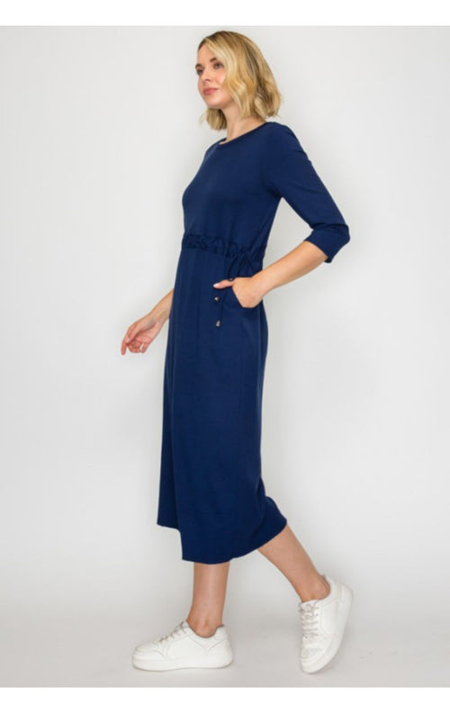 Lounge Dress- Navy