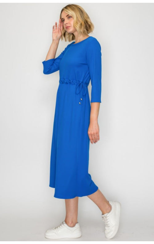 Lounge Dress- Sapphire
