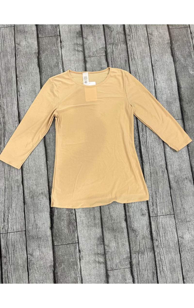 3/4" Sleeve Layering Top Dress Like An Angel 3/4" Sleeve Layering Top Dress Like An Angel