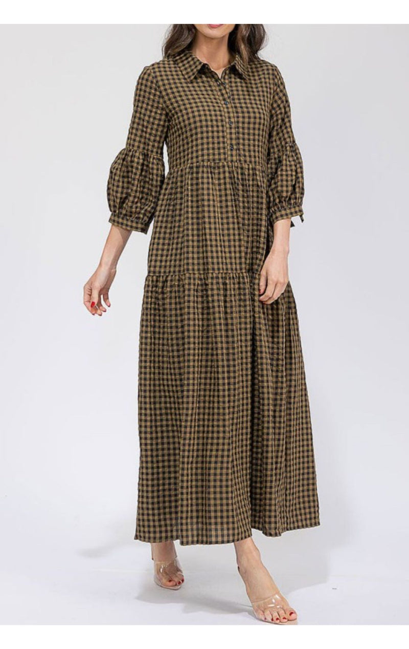 The Lyla Dress(Mocha)