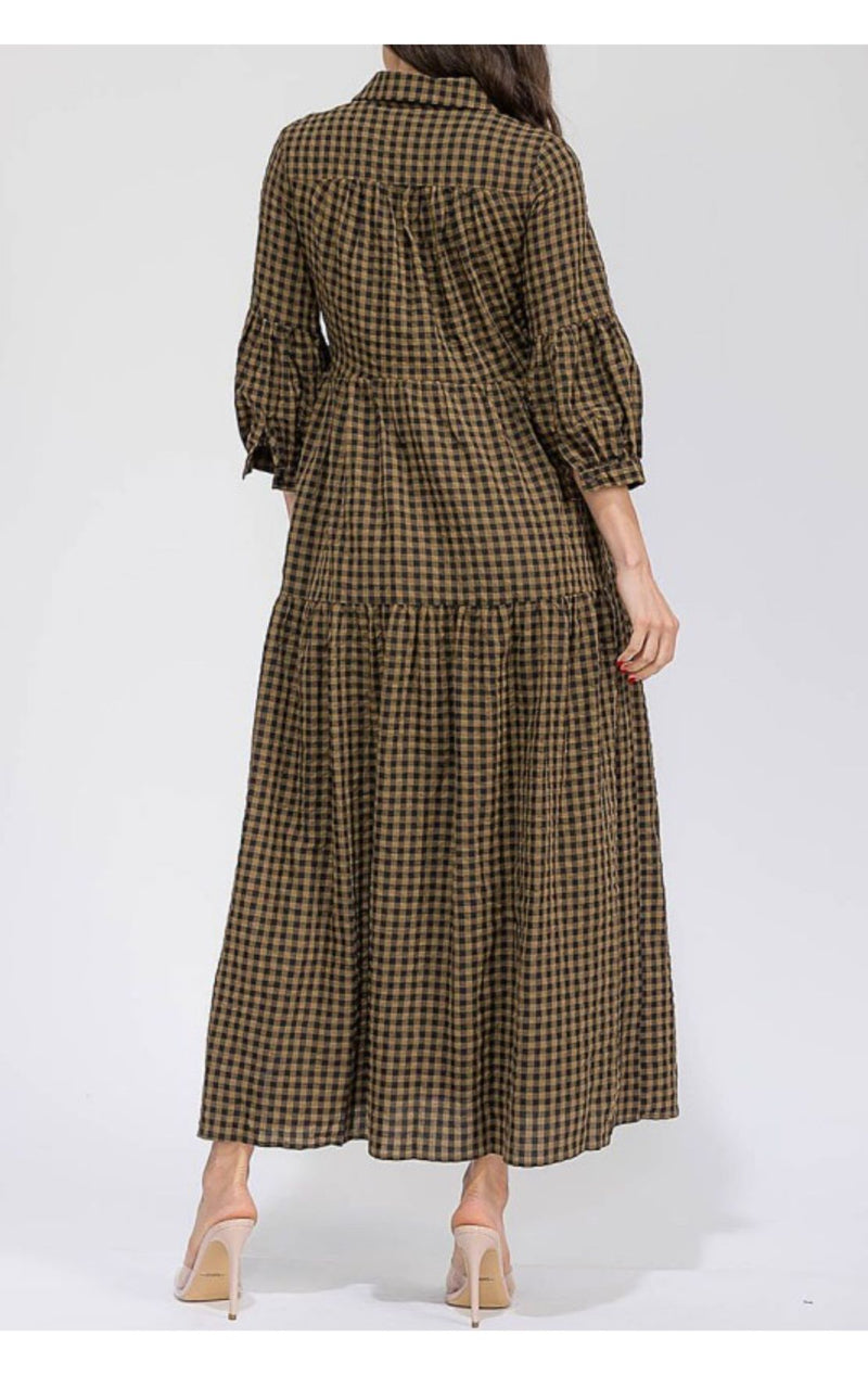 The Lyla Dress(Mocha)