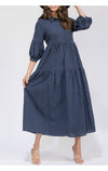 The Lyla Dress(Navy)
