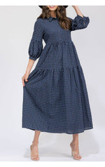 The Lyla Dress(Navy)