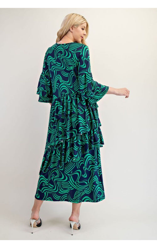 The Moia Dress- Navy