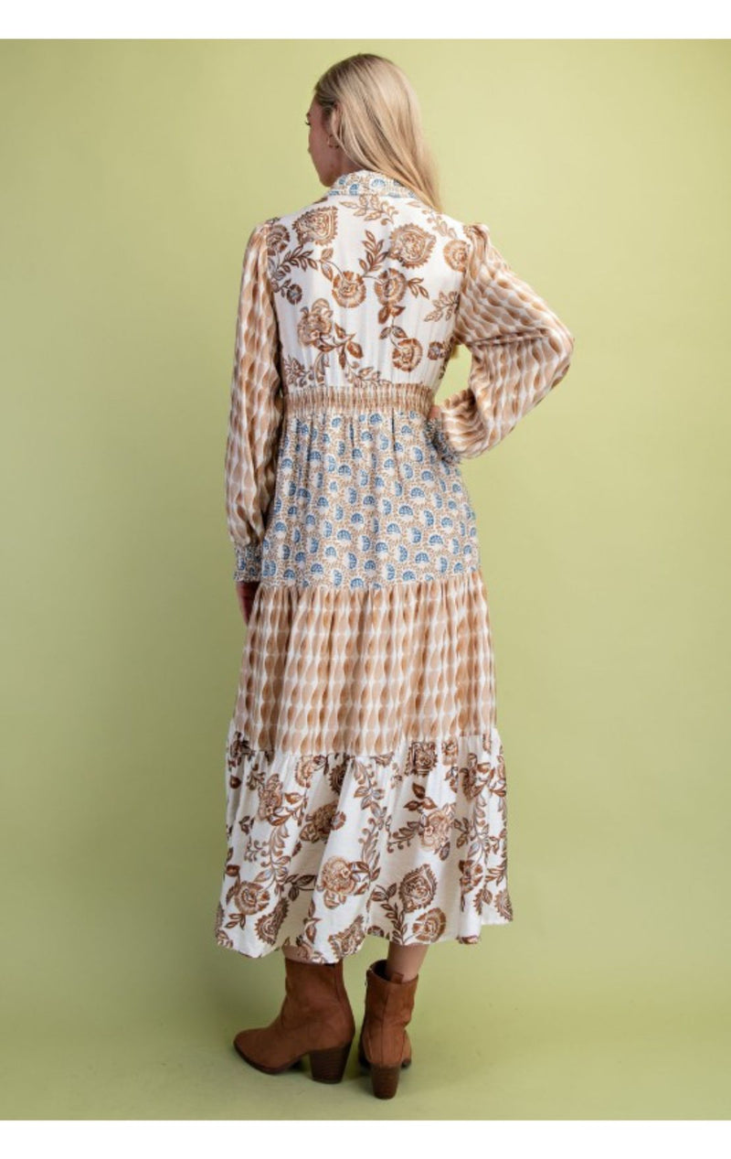 The Oaklee Dress(Mocha Mix)
