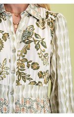 The Oaklee Dress(Olive Mix)