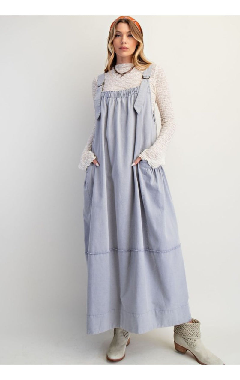 The Paige Jumper(Washed Denim)