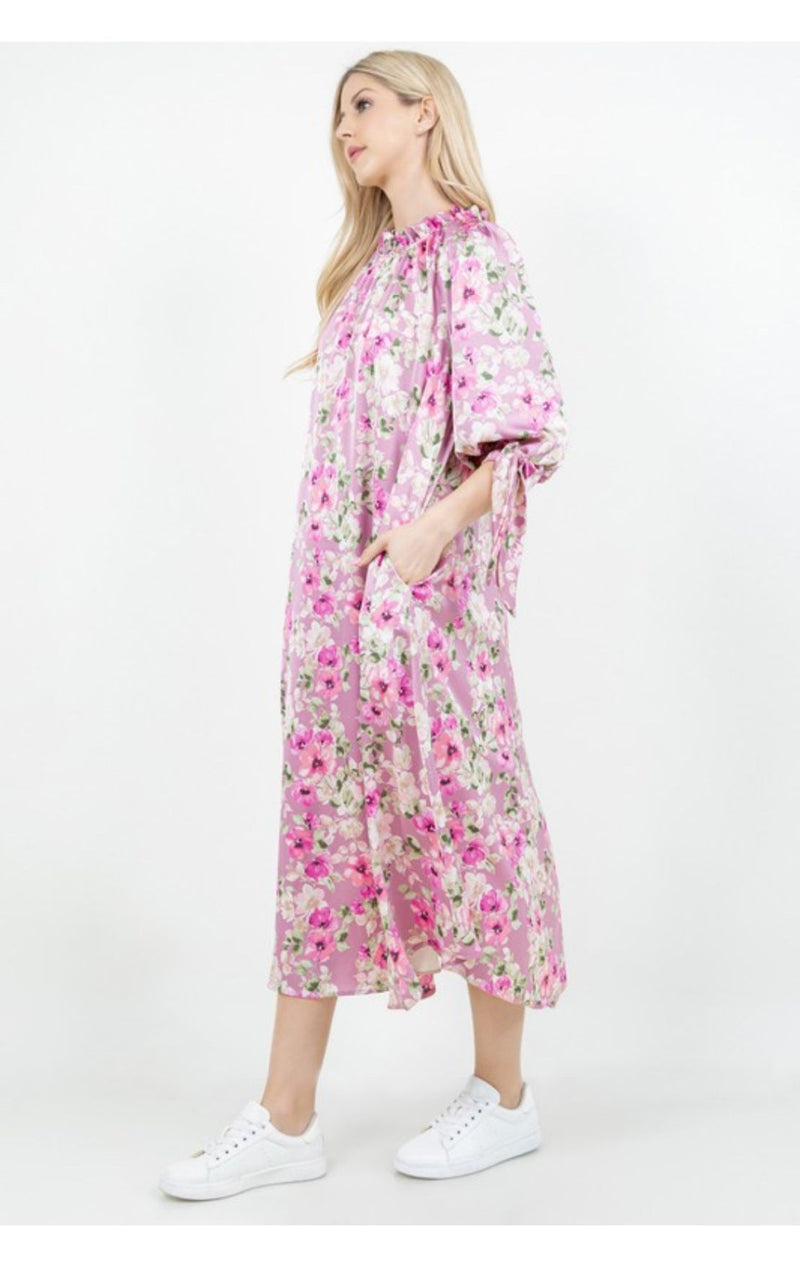The Ranya Dress- Pink