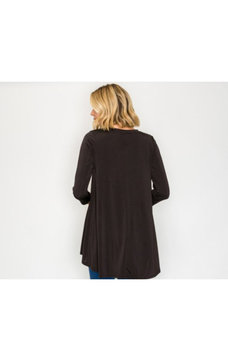 The Tina Top- Black