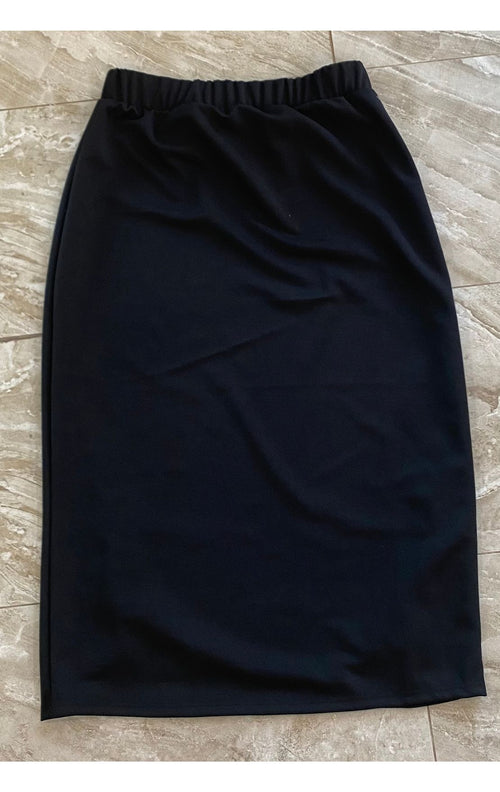 DLAA Techno Lined Midi Skirt